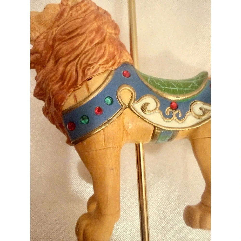 2004 Hallmark Keepsake Ornament‎ MAJESTIC LION Carousel Ride #1 in Series NIB